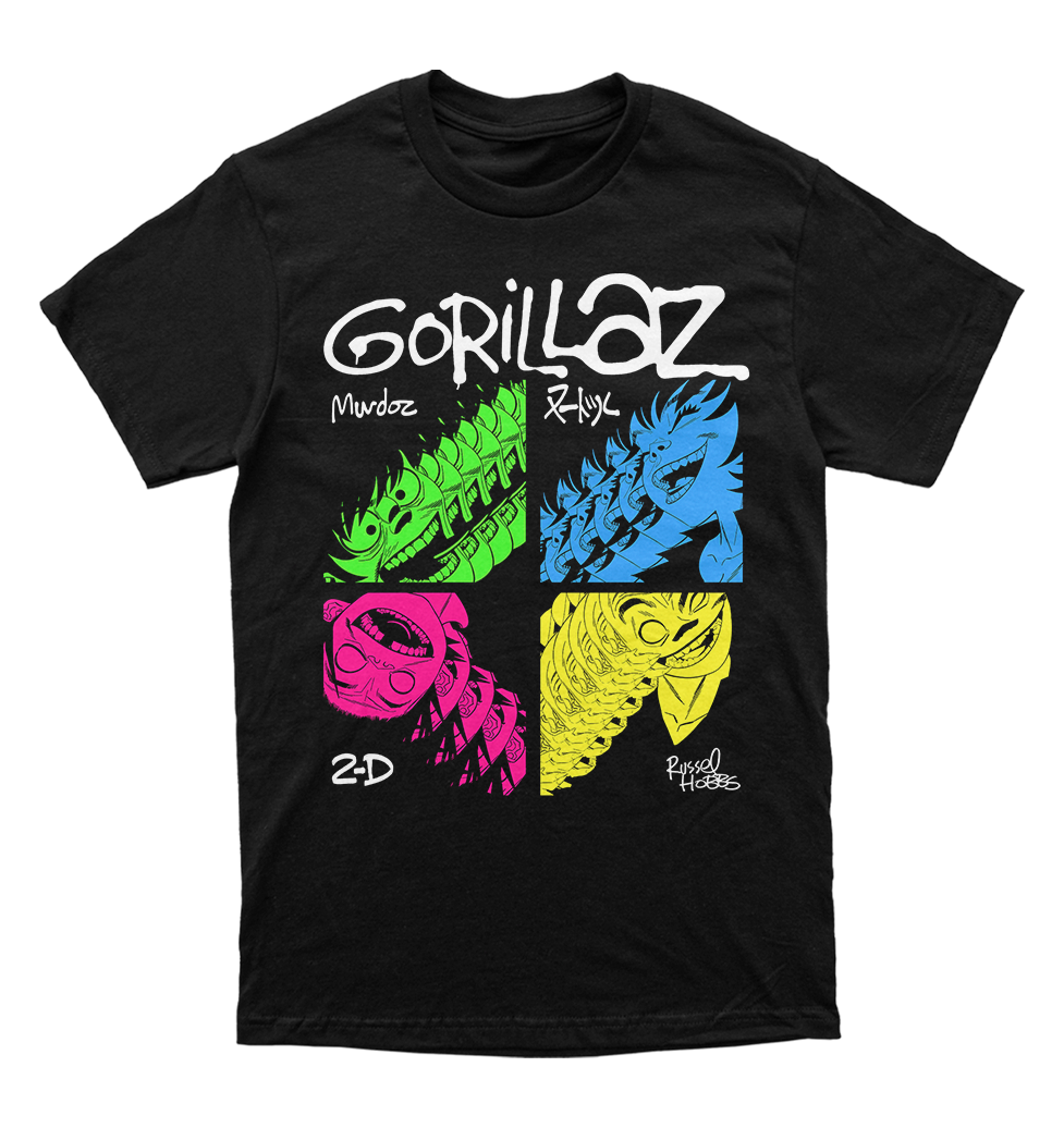 Polera Gorillaz - G-Mix 21