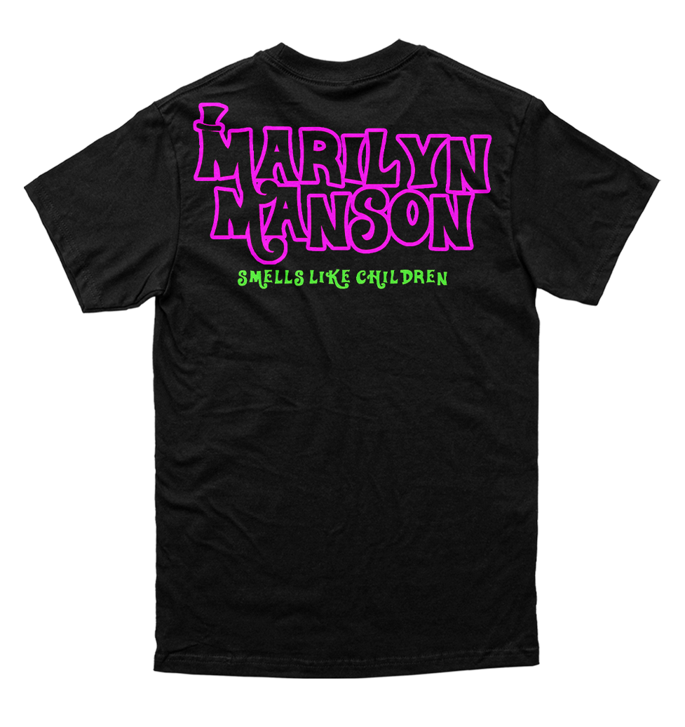 Polera Marilyn Manson - Smells like children