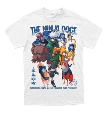 Polera Ninja Dogs (Kakashi)