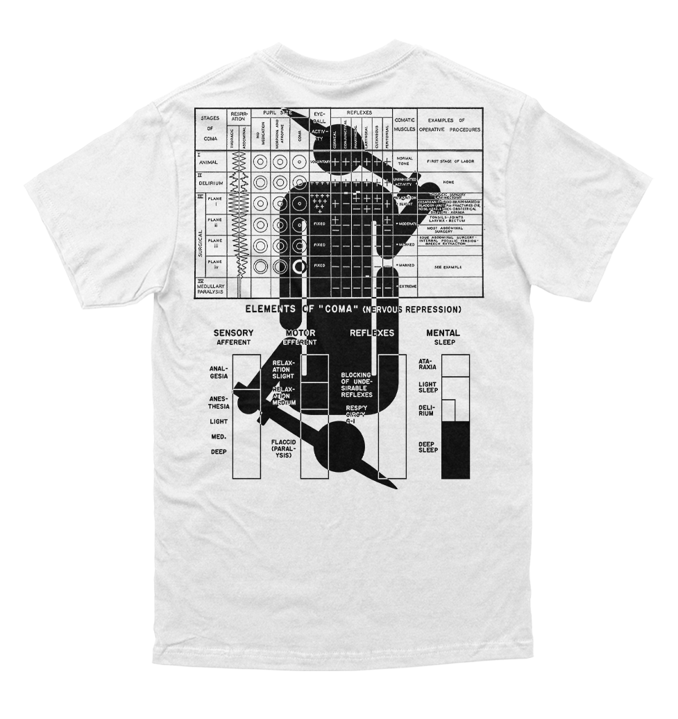 Polera Marilyn Manson - Coma White