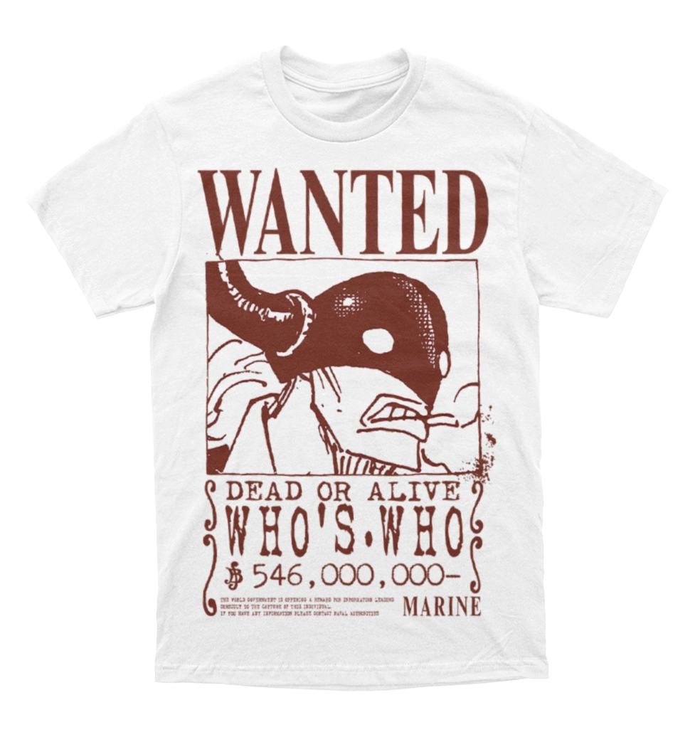 Polera One Piece - Wanted - Who'S Who