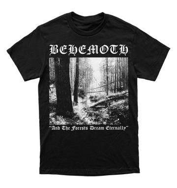 Polera Behemoth - And the Forests Dream Eternally