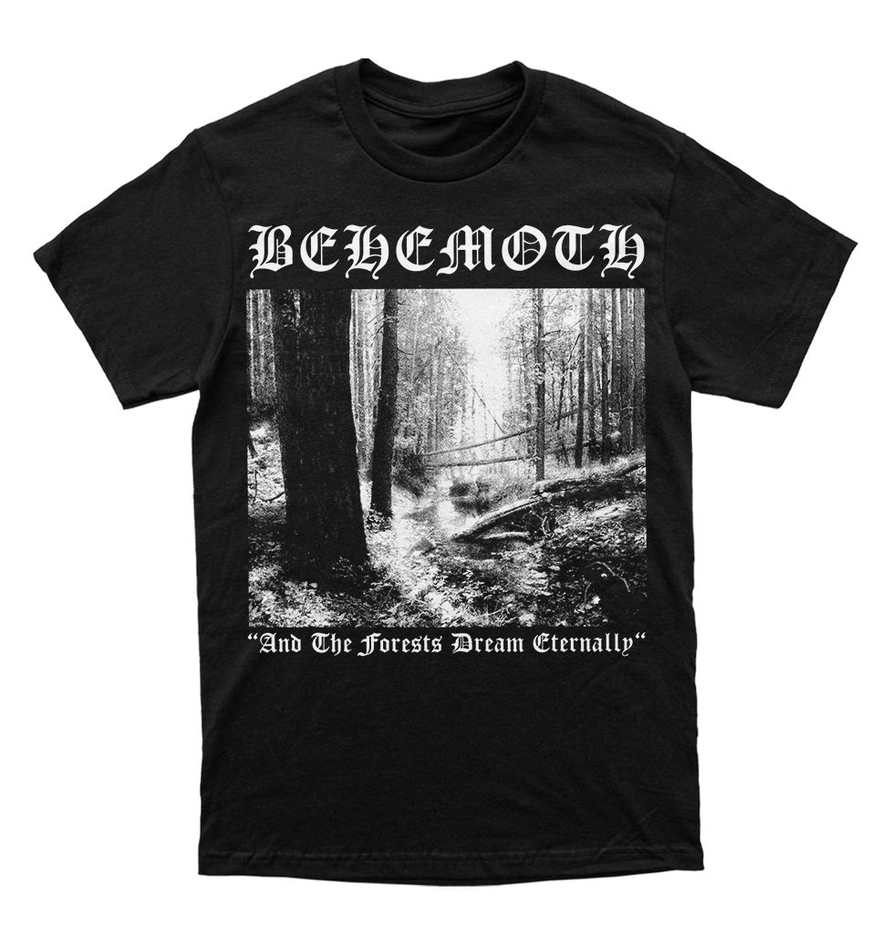 Polera Behemoth - And the Forests Dream Eternally