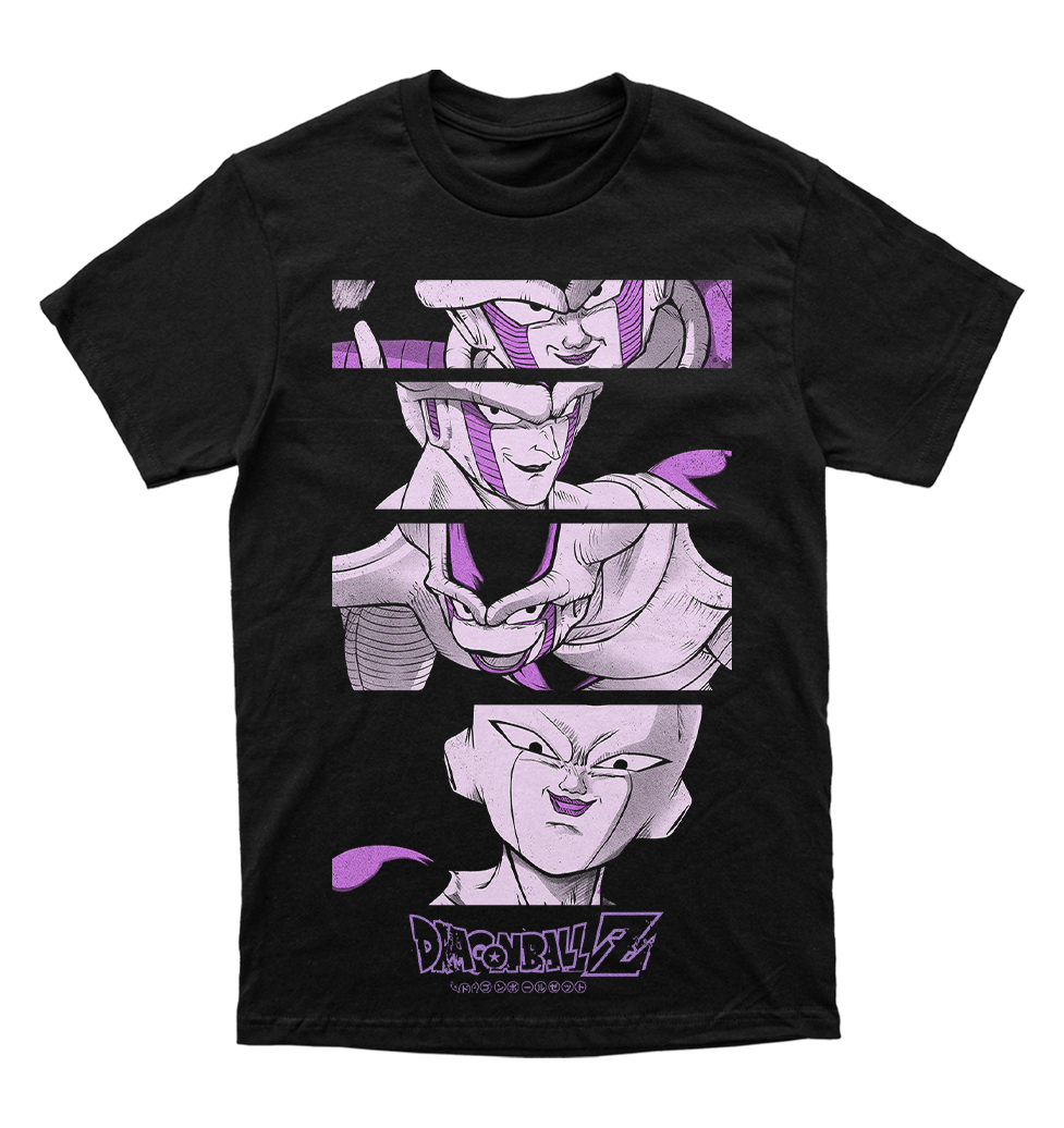 Polera Dragon Ball - Freeza - evolución