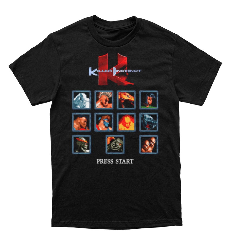 Polera Killer Instinct - Character Select