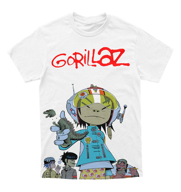 Polera Gorillaz - G-Sides