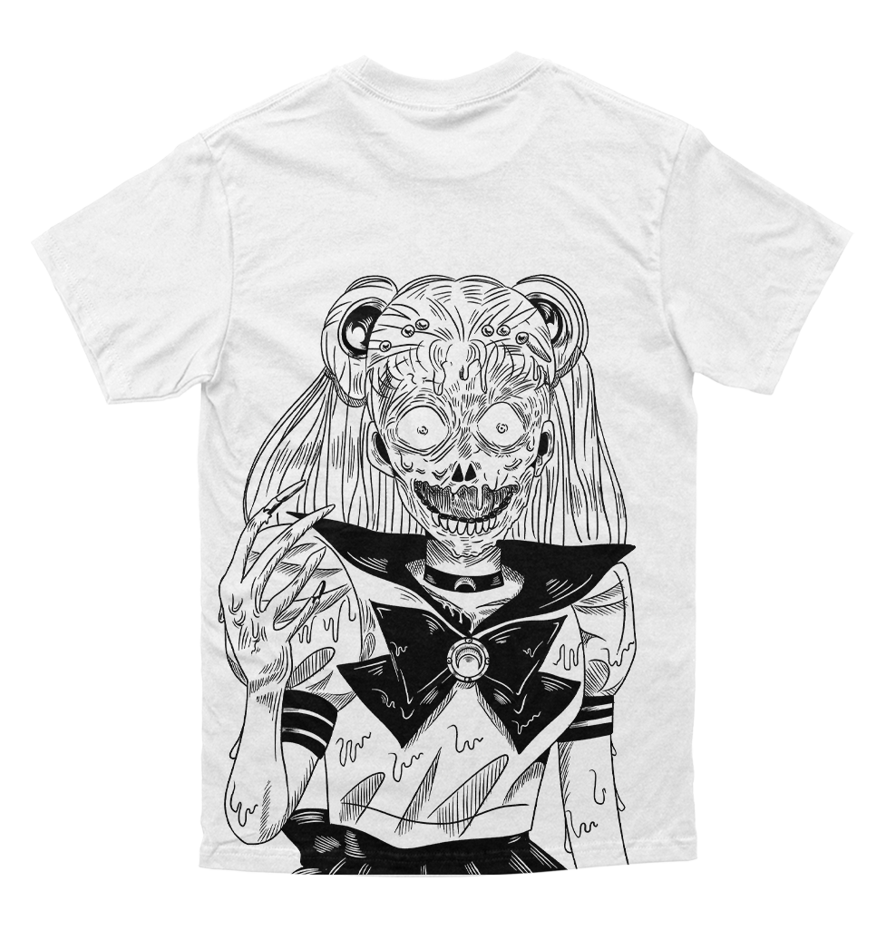 Polera Sailor Moon - Death Metal