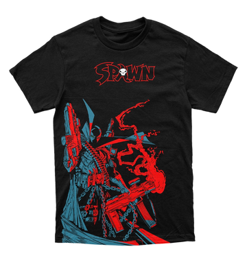 Polera SPAWN - Red & blue