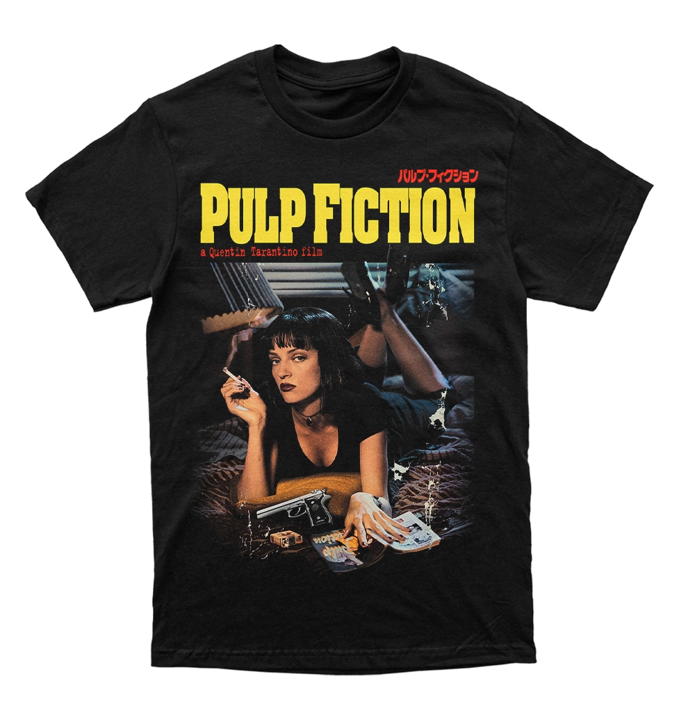 Polera Pulp Fiction - Poster Cine