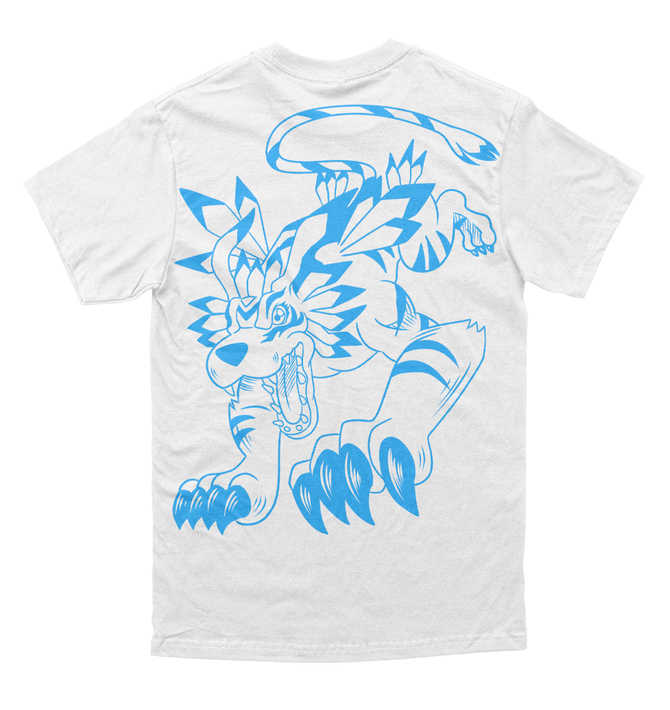 Polera Digimon - Gabumon/Garurumon