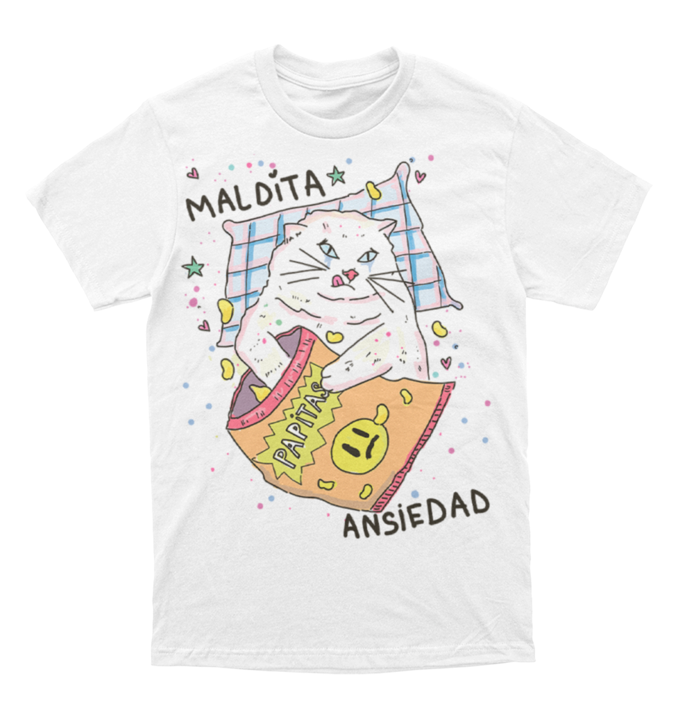 Polera Maldita Ansiedad