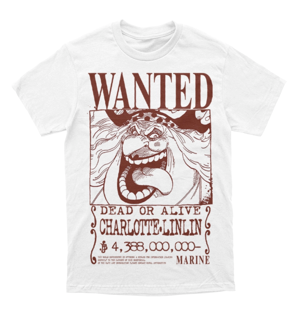 Polera One Piece - Wanted - Charlotte Linlin | Big Mom