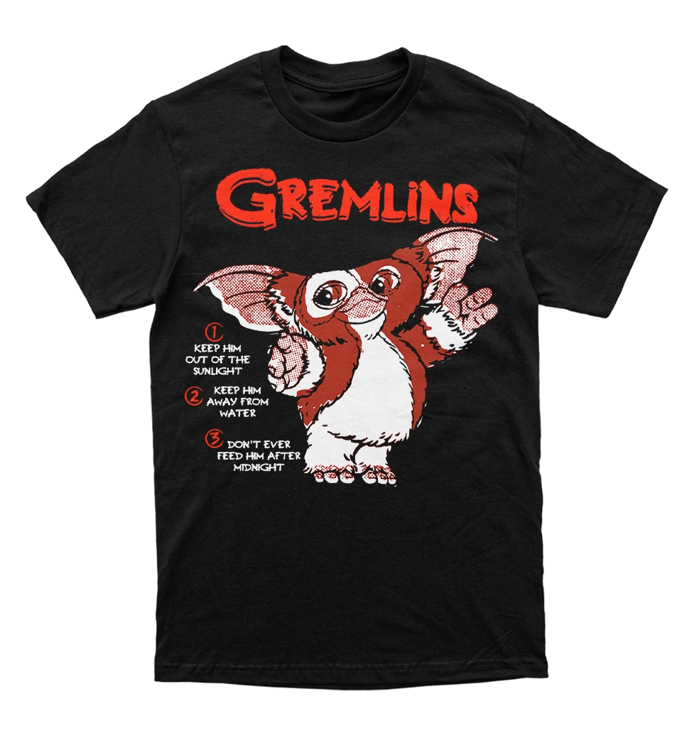 Polera Gremlins - Rules of the Mogwai
