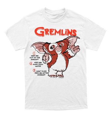 Polera Gremlins - Rules of the Mogwai
