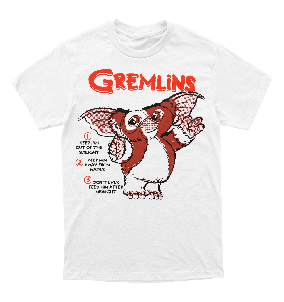 Polera Gremlins - Rules of the Mogwai