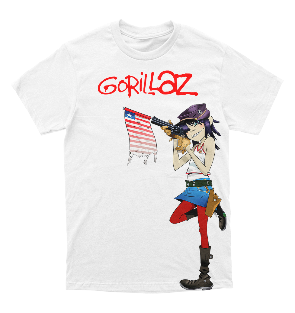 Polera Gorillaz - Dirty Harry