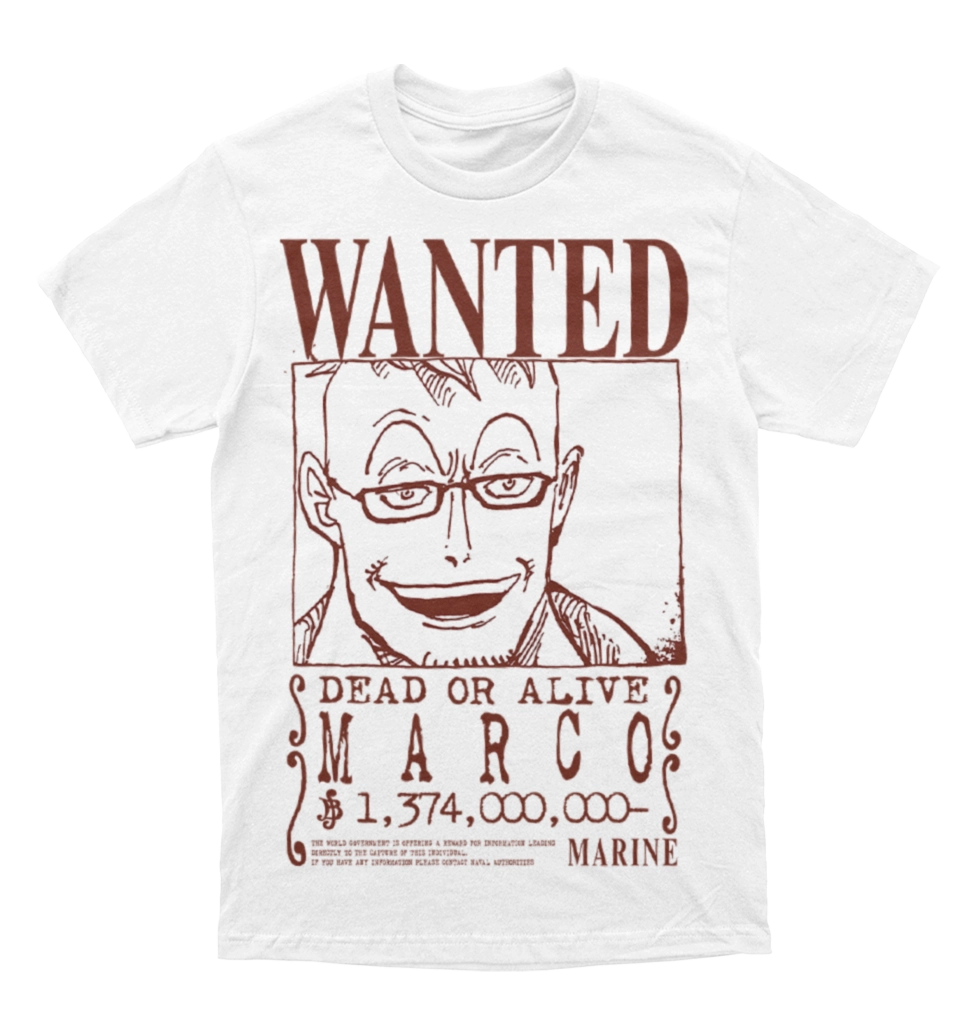 Polera One Piece - Wanted - Marco