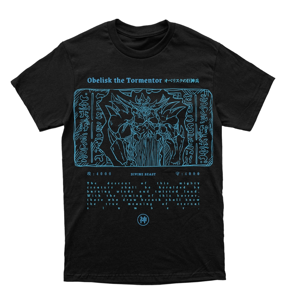 Polera Yu-Gi-OH! - Obelisco el Atormentador