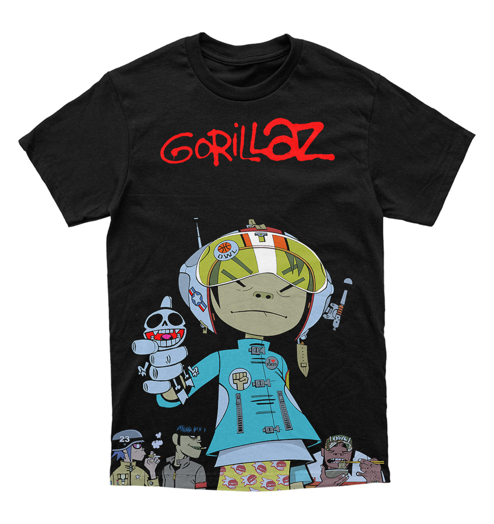 Polera Gorillaz - G-Sides (USA) - Bonesy