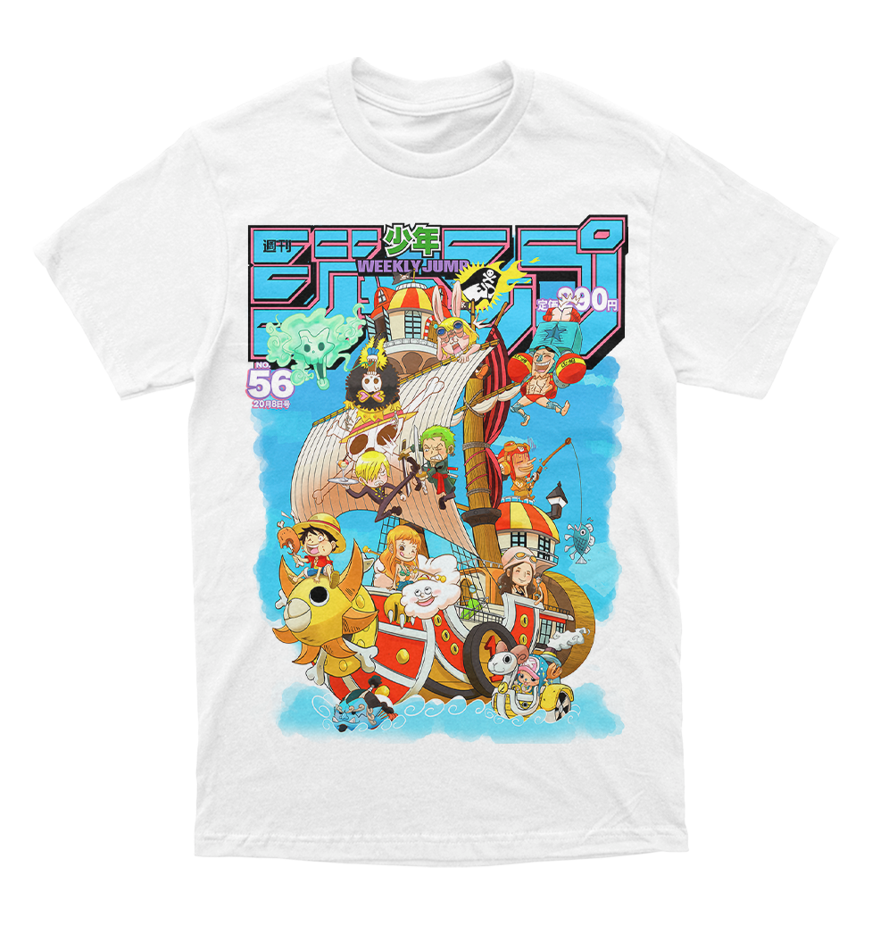 Polera One Piece - Shonen Jump - Mugiwaras - Chibis