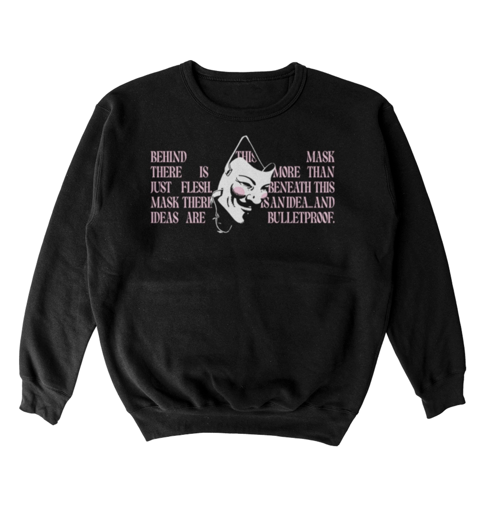 Poleron V for Vendetta - Behind this mask