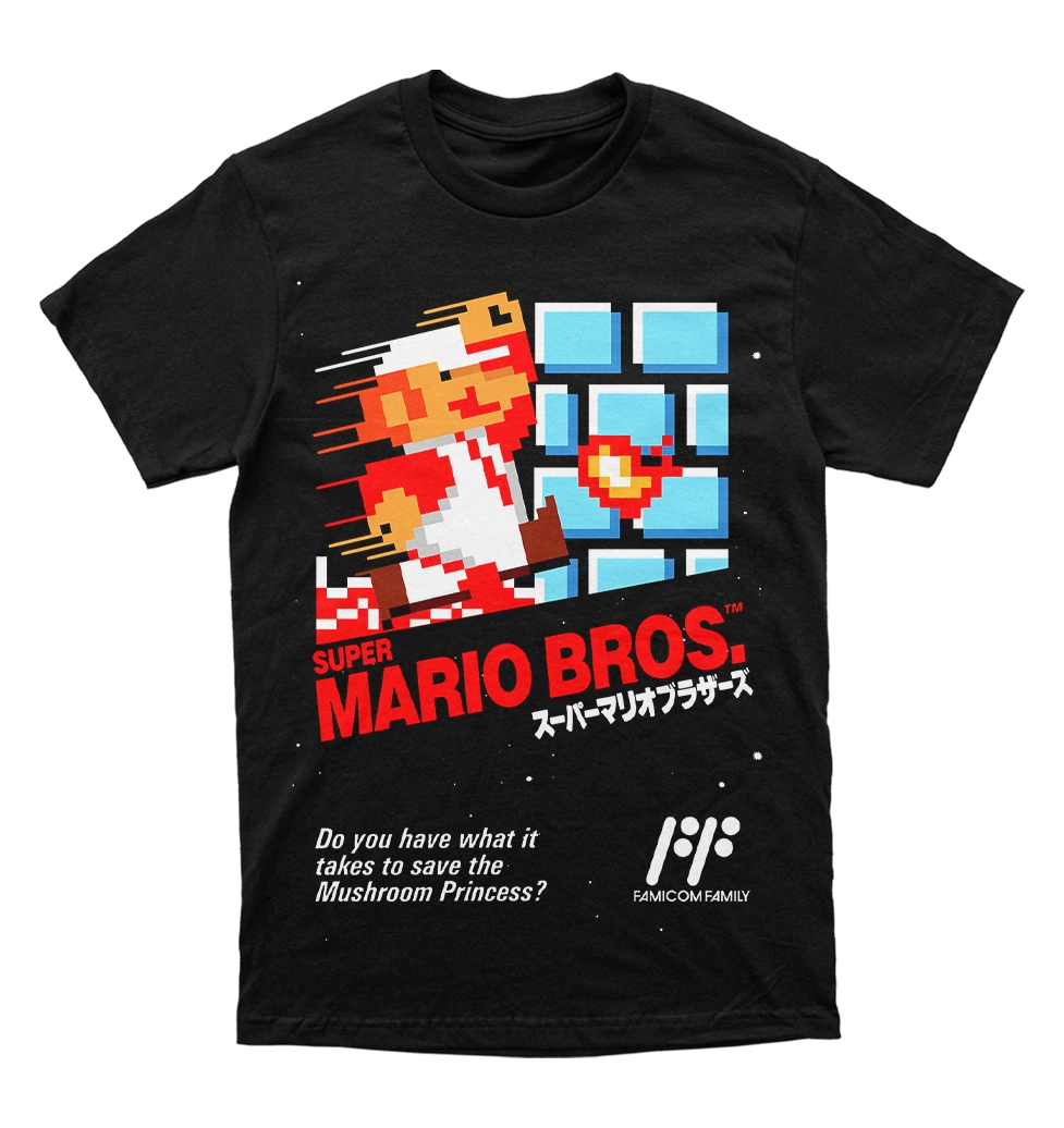 Polera Super Mario Bros