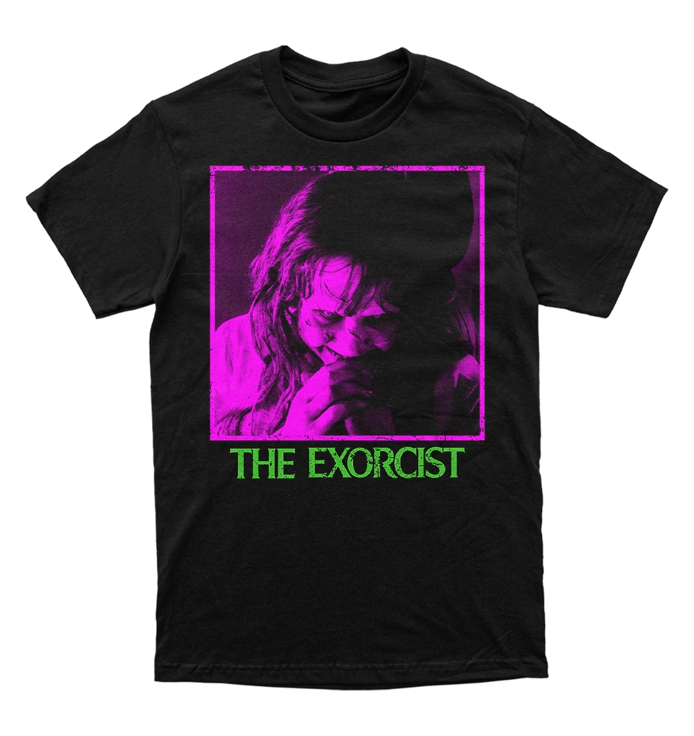 Polera El Exorcista - Linda Blair - Sonriendo