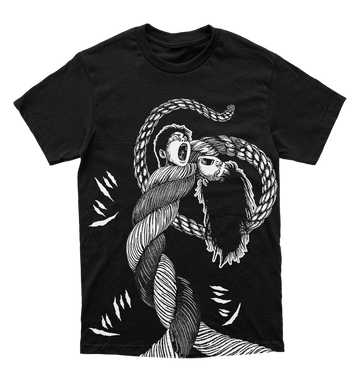 Polera Horror - Junji Ito - Uzumaki - Lovers - Full Print