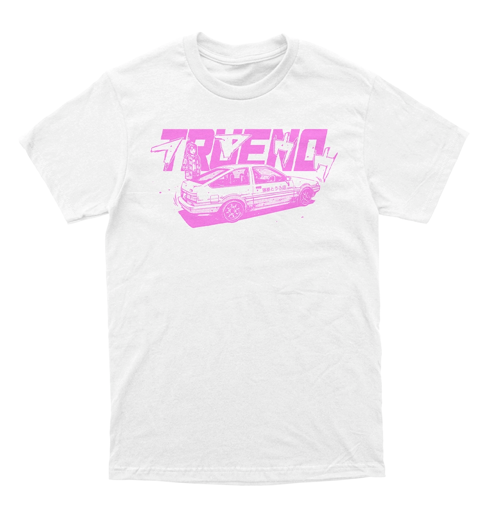 Polera INITIAL D (pink)