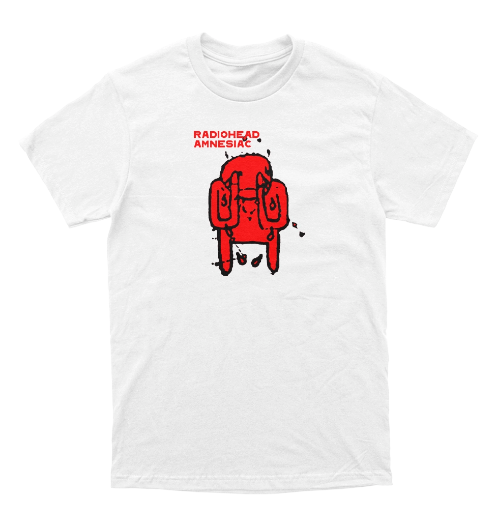 Polera RadioHead - AMNESIAC