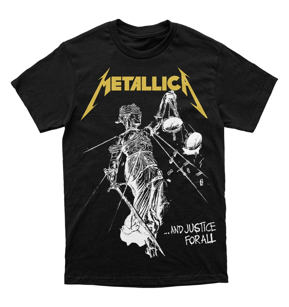 Polera Metallica - ... And justice for all
