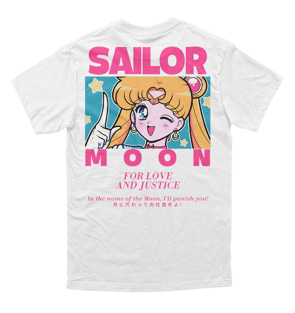 Polera Sailor Moon - Usagi Tsukino - Serena Tsukino - En el nombre de la luna