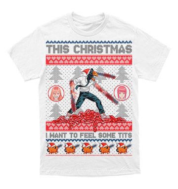 Polera Chainsawman Navidad