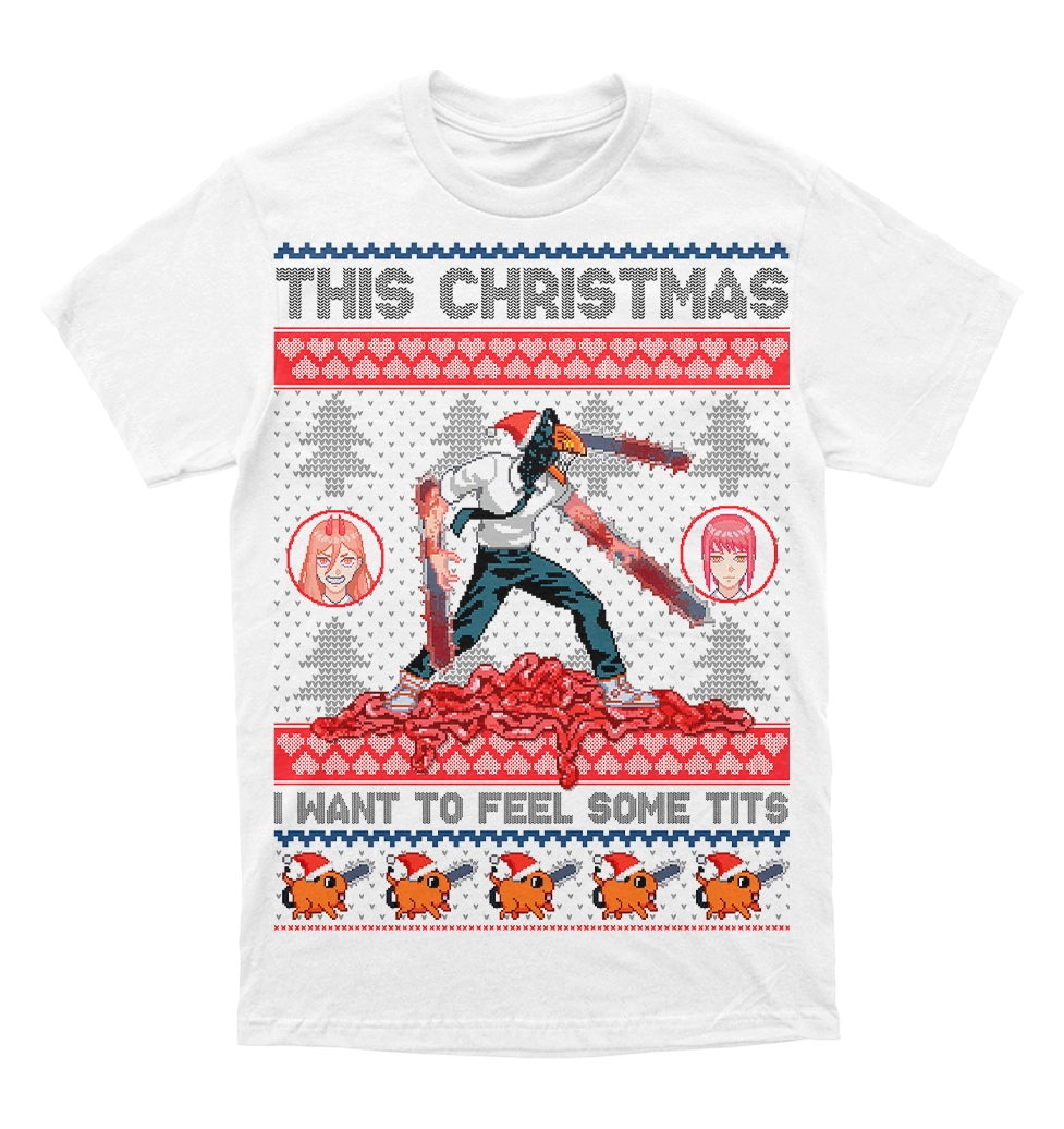 Polera Chainsawman - Navidad