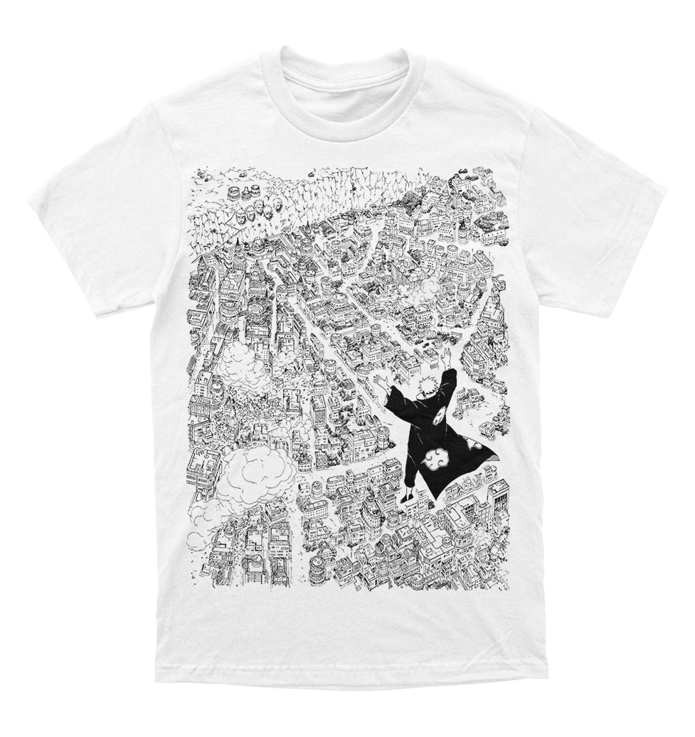 Polera Naruto - Pain - Shinra Tensei