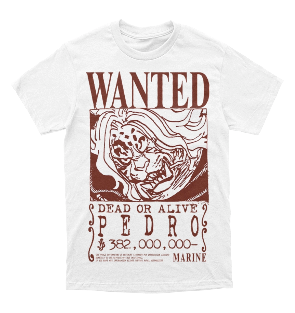 Polera One Piece - Wanted - Pedro