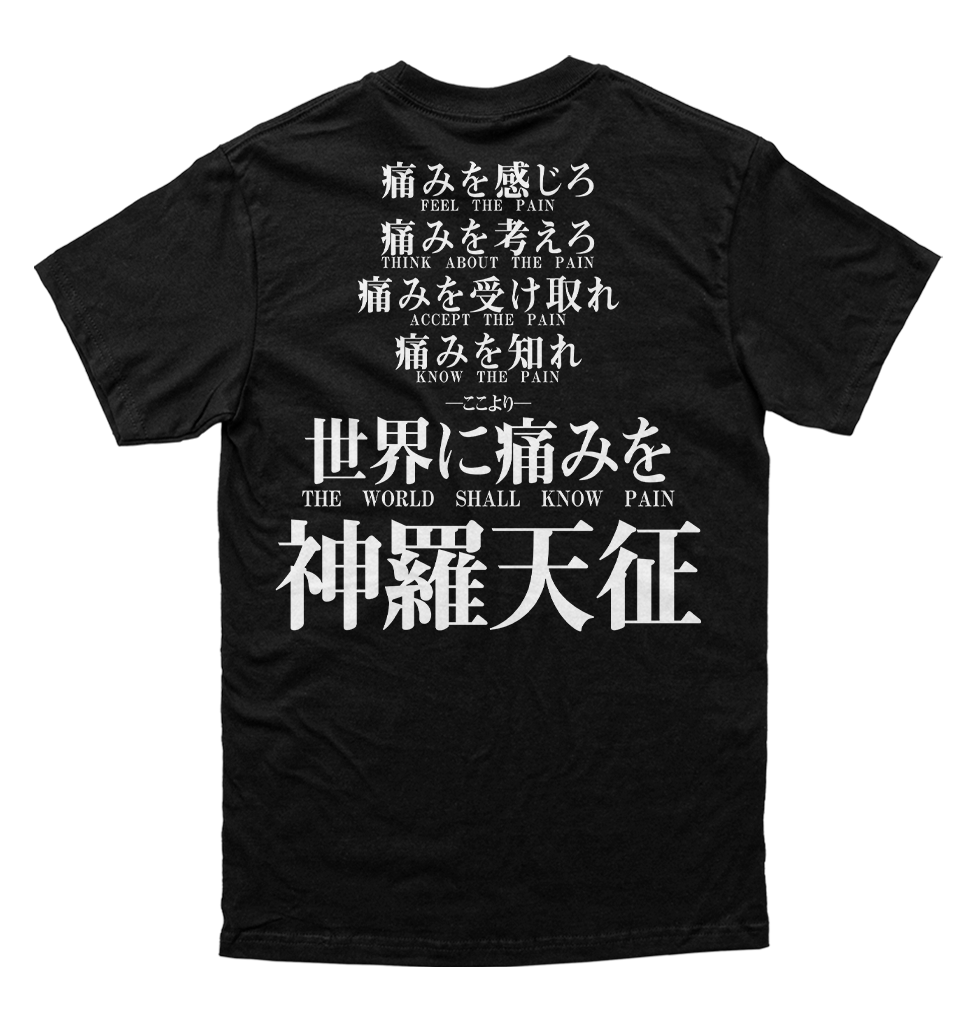 Polera Naruto - Pain - Shinra Tensei