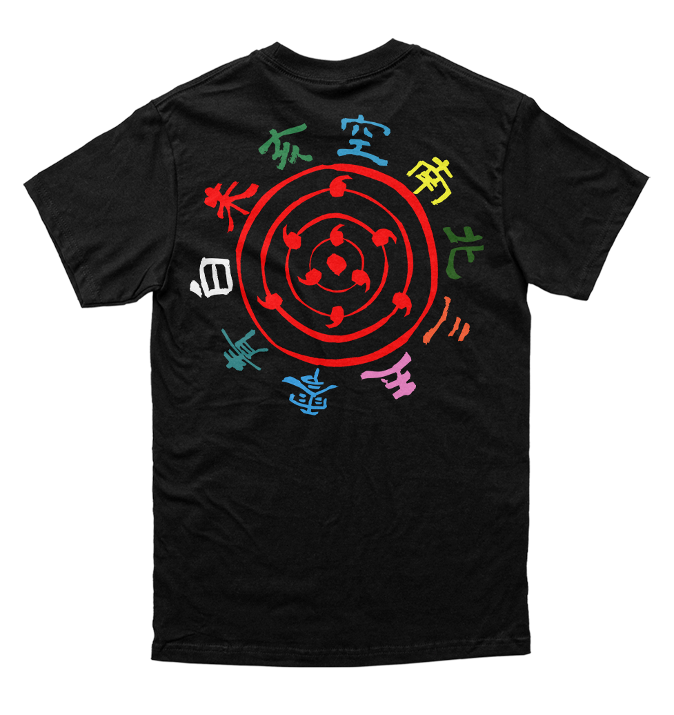 Polera Naruto - Akatsuki - Tsuki no Me