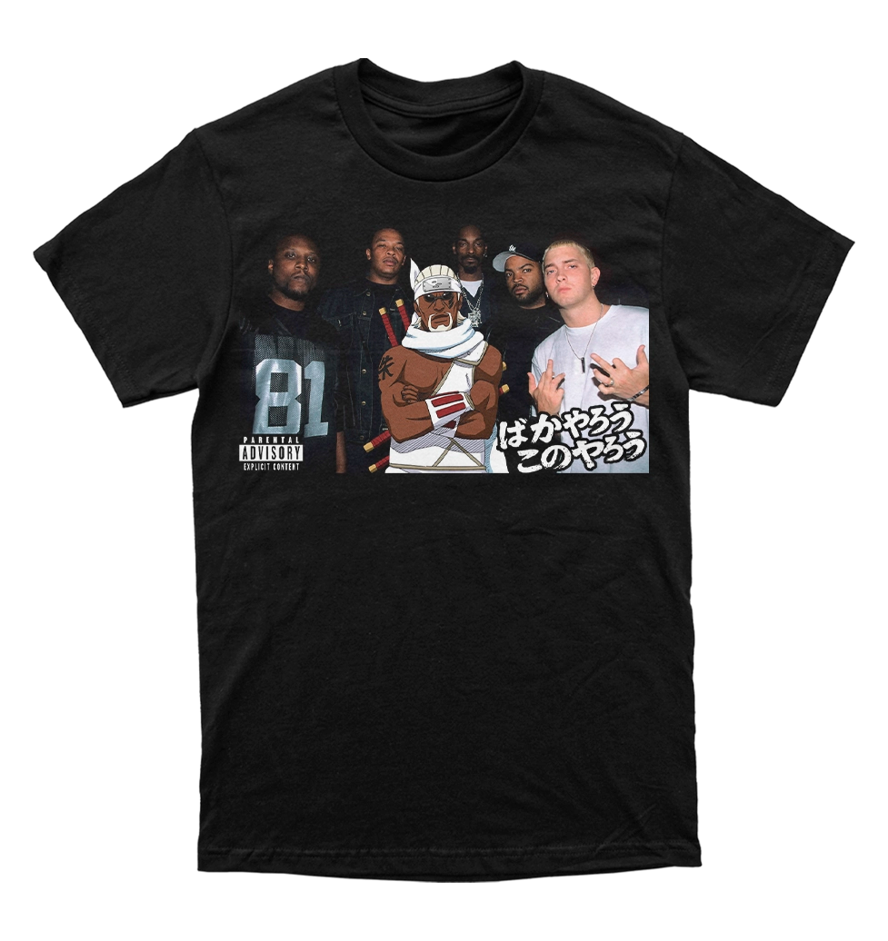 Polera Naruto - Killer Bee - Up in Smoke Tour