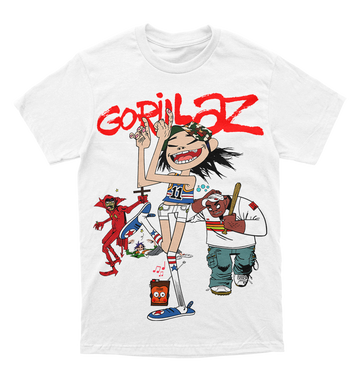 Polera Gorillaz - G-Sides - Faust