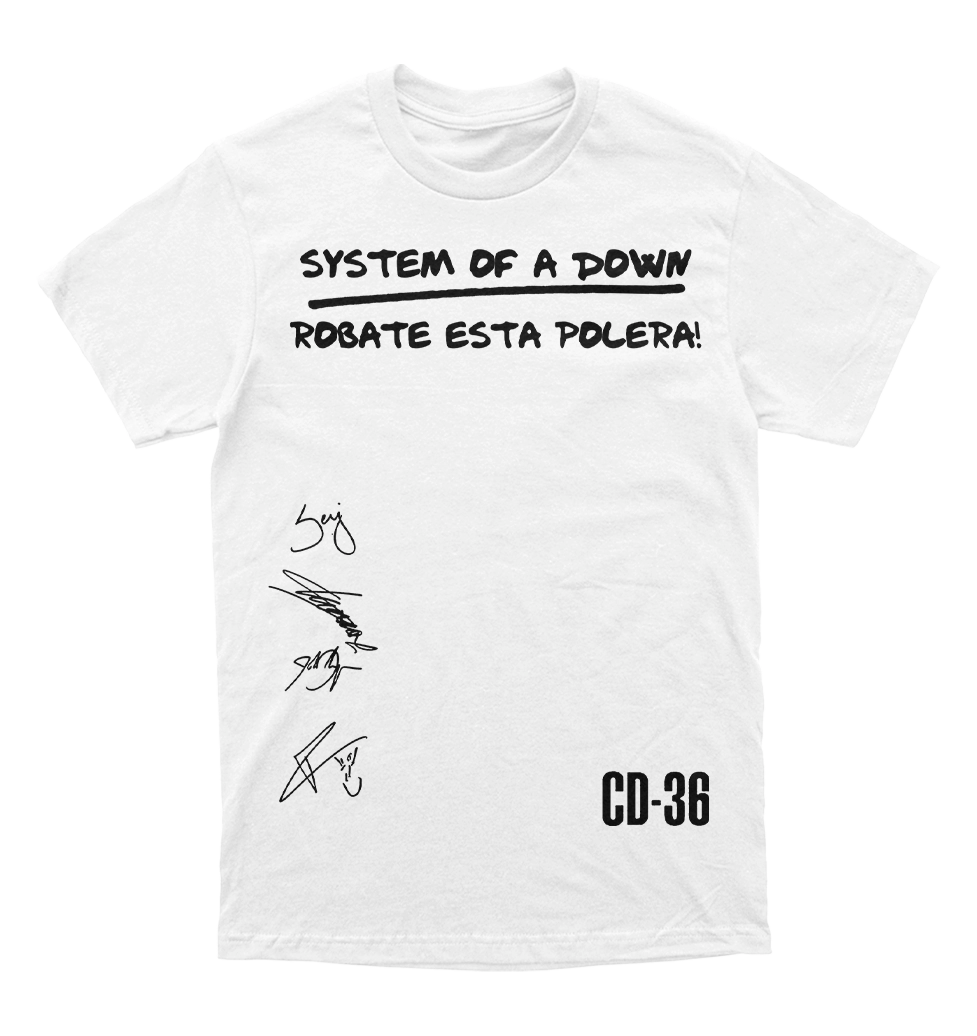 Polera System of a Down (Robate esta polera)