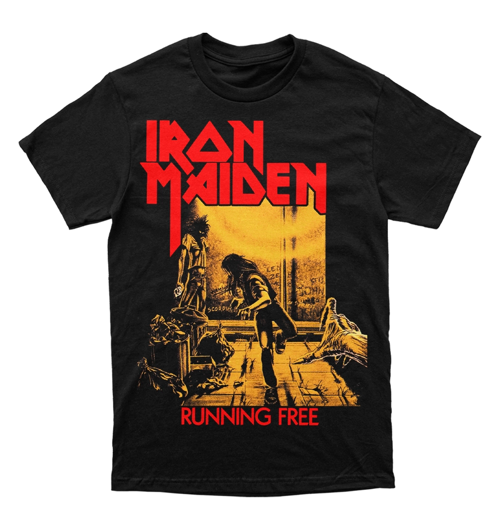 Polera Iron Maiden - Running Free