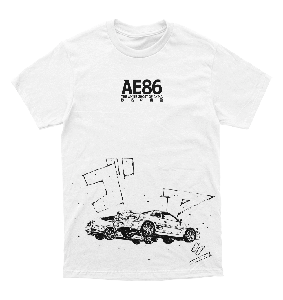 Polera INITIAL D (AE86 - Bottom)