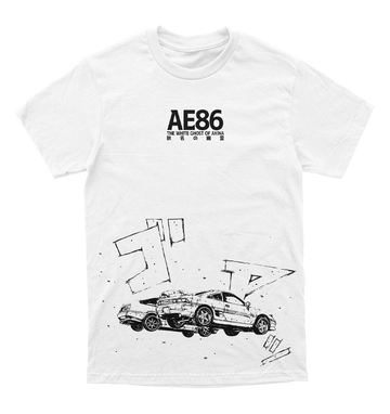 Polera INITIAL D (AE86 - Bottom)