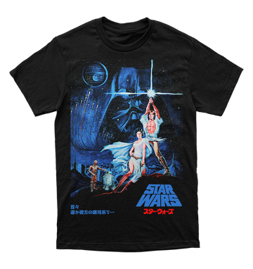 Polera Star Wars - Episode IV - A New Hope- Poster Cine