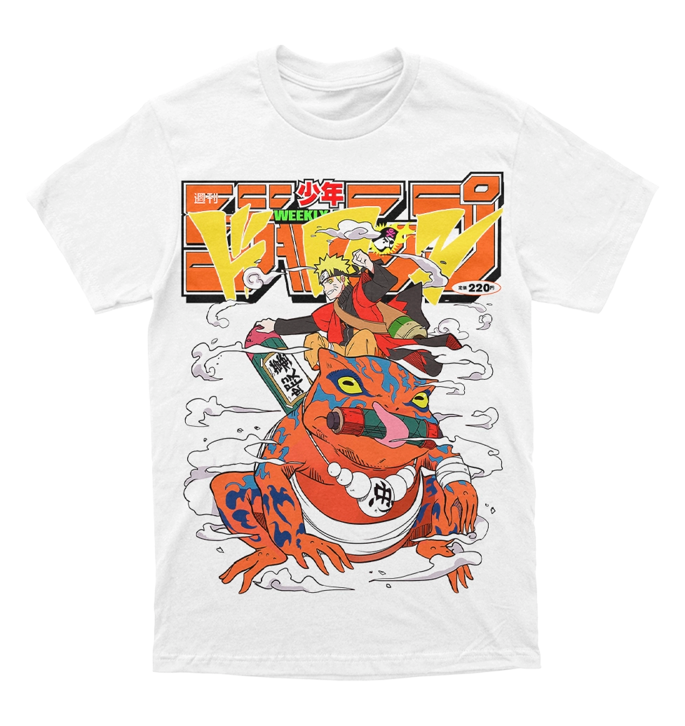 Polera Naruto - Naruto - Modo Sabio