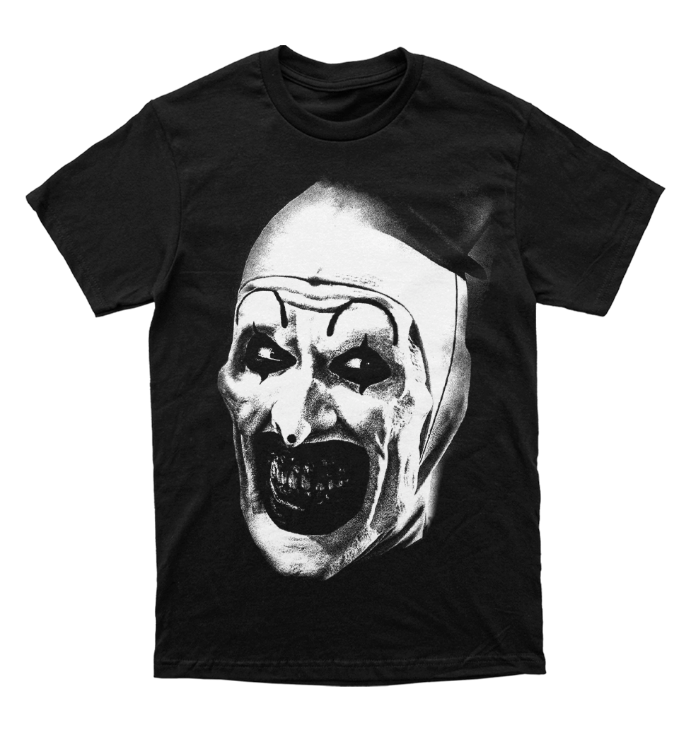 Polera Terrifier (Art the Clown - Cara)