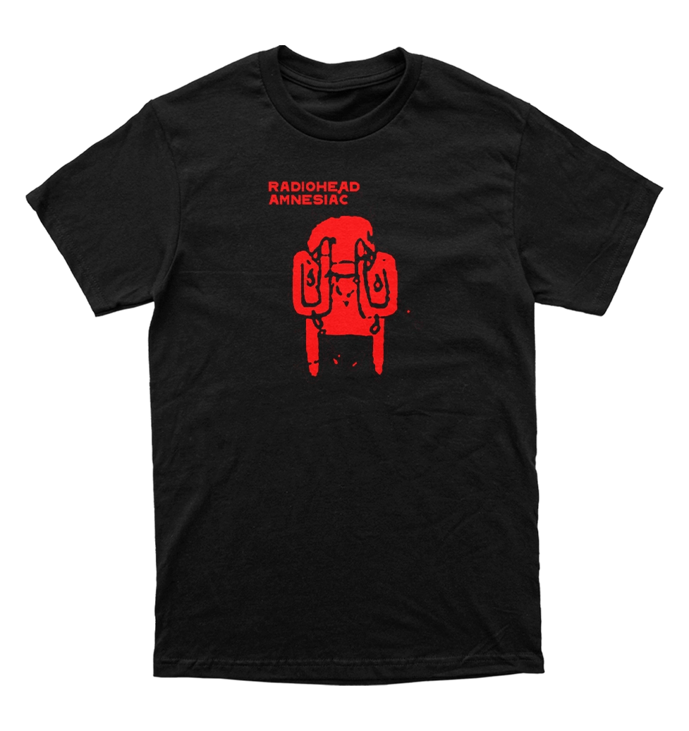 Polera RadioHead - AMNESIAC