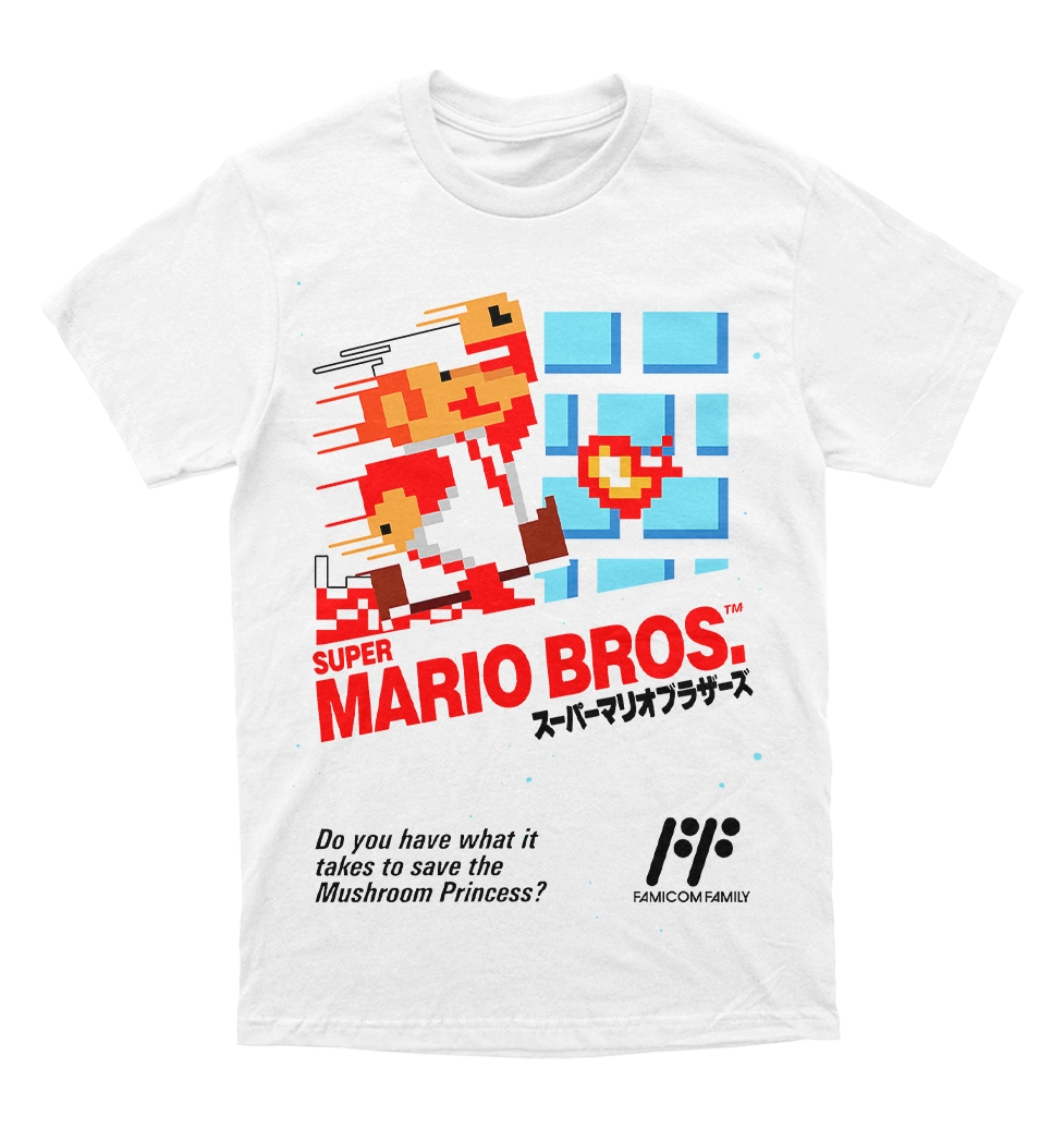 Polera Super Mario Bros