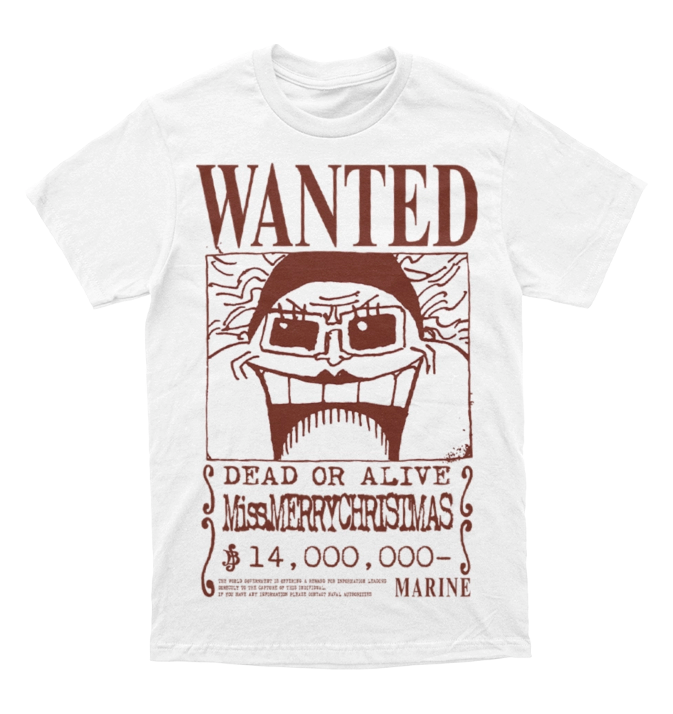 Polera One Piece - Wanted - Miss Merry Christmas